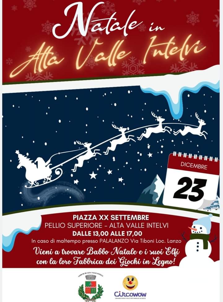 Natale in Alta Valle Intelvi