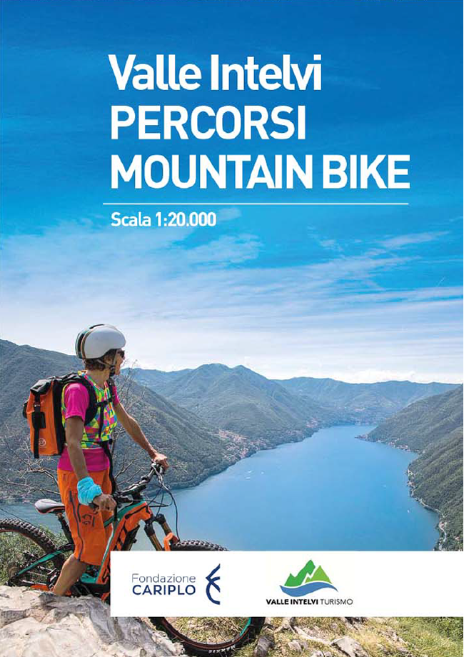 copertina cartina valle intelvi mountain bike